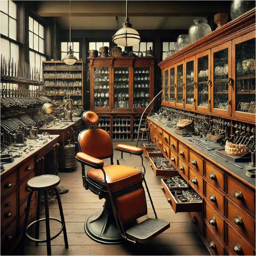 vintage lab of the earlu 20th century